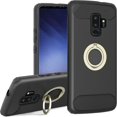 thumbnail image 1 of For Samsung Galaxy S9 Plus Case, by Insten Hard Snap-in Dual Layer [Shock Absorbing] Hybrid Case Cover w/Ring stand For Samsung Galaxy S9 Plus S9+, 1 of 1