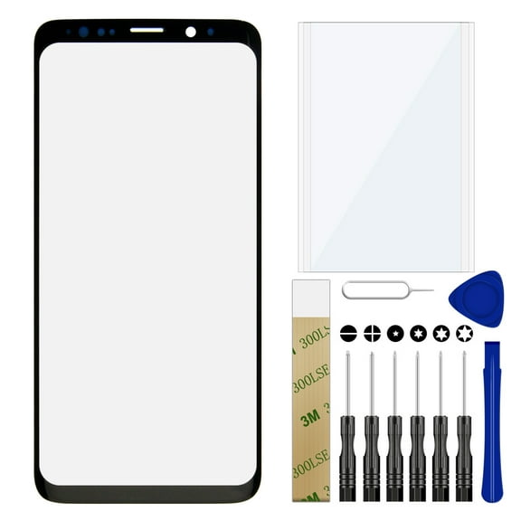 For Samsung Galaxy S9 SM-G960 G960 Replacement Front Outer Glass Lens Screen Tool