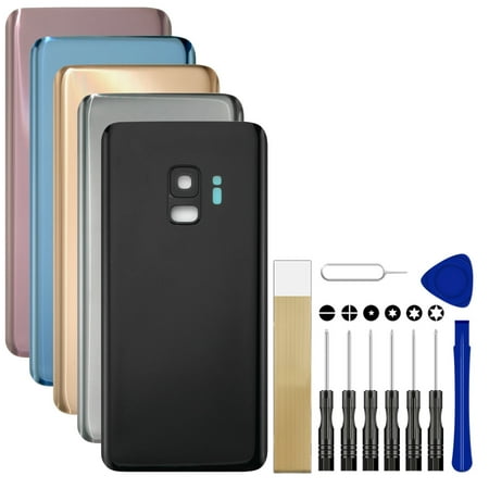 For Samsung Galaxy S9 SM-G960F/DS Replacement Back Battery Cover Rear Housing Door Tool Purple