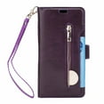 thumbnail image 1 of For Samsung Galaxy S9plus Wallet Leather Case Shockproof Multifunction Zipper Card Pocket Cover, 1 of 3