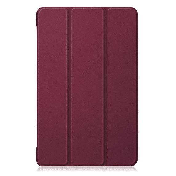 For Samsung Galaxy Tab A 10.1 (2019) SM-T510 Gylint Tab A 10.1 (2019) Cover, Tri-Fold Stand Slim and Lightweight Cover; SM-T515 Burgundy