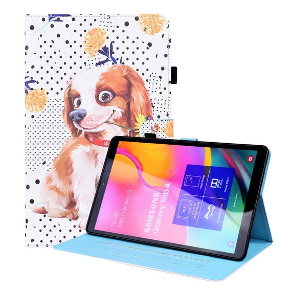 For Samsung Galaxy Tab A 10.1 2019 SM-T515 / SM-T510 Animal Pattern Horizontal Flip Leather Case &