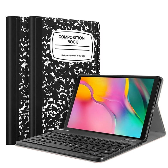 For Samsung Galaxy Tab A 10.1 SM-T510 2019 Tablet Keyboard Case - Smart Slim Cover Removable Bluetooth Keyboard