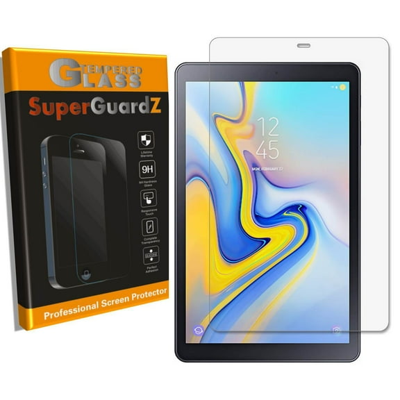 For Samsung Galaxy Tab A 10.5 - SuperGuardZ Tempered Glass Screen Protector, 9H, Anti-Scratch, Anti-Bubble, Anti-Fingerprint