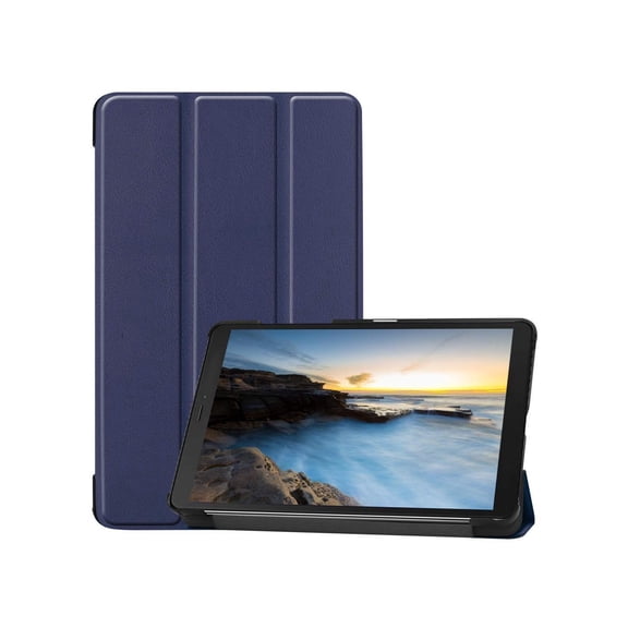For Samsung Galaxy Tab A 8.0 2019 Case SM-T290 / T295 / T297 Shockproof Folio Stand Cover PU Leather Holster Tablet Protective Case with Kickstand