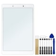 thumbnail image 1 of For Samsung Galaxy Tab A 8.0'' 2019 SM-T290N Replacement Front Glass Lens Screen Door Tool Black, 1 of 5
