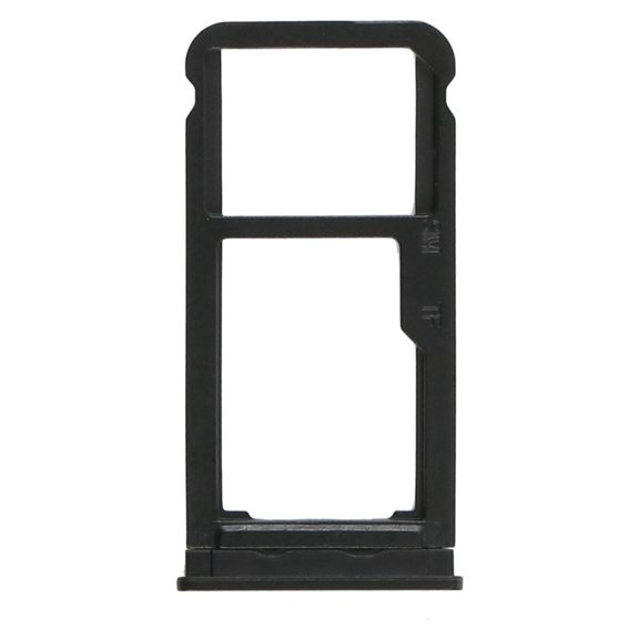 For Samsung Galaxy Tab A 8.0 2019 SM-T295 SIM Card Tray + Micro SD Card Tray (Black)