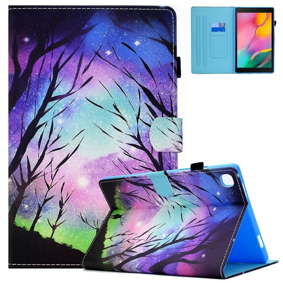 For Samsung Galaxy Tab A 8.0 Case SM-T290/T295/T297 2019 Model,Slim Shell Lightweight Folio Stand Premium PU Leather Case Protective Cover for Galaxy Tab A 8.0 inch 2019 SM-T290,Starry Deer