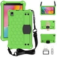 thumbnail image 1 of For Samsung Galaxy Tab A 8.0 & S Pen P200/P205 Honeycomb Design EVA + PC Four Corner Shockproof, 1 of 8