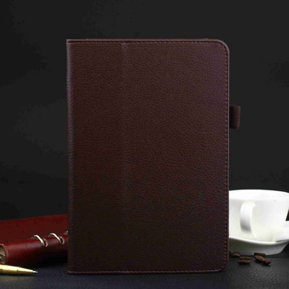 For Samsung Galaxy Tab A 9.7" T550,Dteck Ultra Slim PU Leather Cover with Folio Stand Case,brown