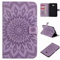 thumbnail image 1 of For Samsung Galaxy Tab A 9.7 T550 Sunflower Embossed PU Leather Flip Stand Case Auto Wake/Sleep Smart Cover, 1 of 7