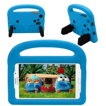 For Samsung Galaxy Tab A SM-T280 / Tab 4 SM-T230 / Tab E Lite SM-T113/Tab 3 Lite T110 7inch Tablet Case, Dteck Shockroof Handle Cover With Kickstand - Blue