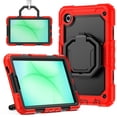 thumbnail image 1 of for Samsung Galaxy Tab A11 Case 8.7 inch, 360 Rotating Shockproof Cover with Stand, Handle, Shoulder Strap (2025, SM-X133/X135), Red, 1 of 6