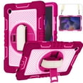 thumbnail image 1 of For Samsung Galaxy Tab A8 10.5 2021 360 Degree Rotation Contrast Color Silicone + PC Tablet Case, 1 of 8