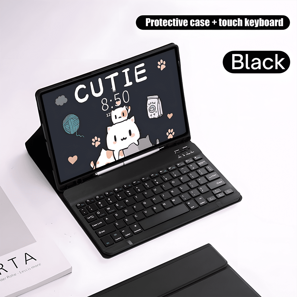 For Samsung Galaxy Tab Keyboard Case For A8 10.5 S6 Lite 10.4 S7 S8 ...