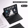 thumbnail image 1 of For Samsung Galaxy Tab Keyboard Case For A8 10.5 S6 Lite 10.4 S7 S8 11in S7 FE S8 Plus 12.4in Case Spanish Tablet Keyboard Cover, 1 of 10