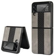 thumbnail image 1 of For Samsung Galaxy Z Flip 3 5G Slim Folding Leather Shockproof Phone Case Cover, 1 of 9