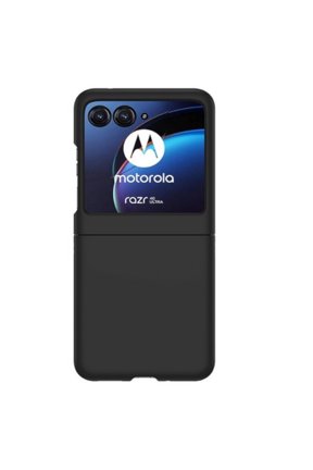 For Motorola Razr Plus + (2023) Hybrid Thin Slim Premium Hard Plastic Matte Finish Anti-Scratch Full Protection Shockproof Phone Case Cover by Xpression - Black