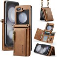thumbnail image 1 of For Samsung Galaxy Z Flip 5 Wallet Leather Case with Card Holder Leather Phone Case For Samsung Galaxy Z Flip 5 ZFlip4 ZFlip3 Shockproof Protective Cover For Galaxy Z Flip 5, 1 of 8