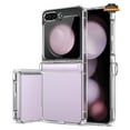 thumbnail image 1 of For Samsung Galaxy Z Flip 6 Clear Case with Hinge Protection [Ultra-Thin Free Folding] Shockproof Slim Phone Protection Transparent Phone Case Cover by Xpression - Clear, 1 of 7