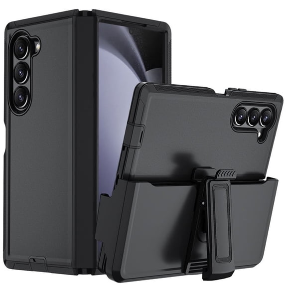For Samsung Galaxy Z Fold 6 5G Case Belt Clip Holster Heavy Duty Shockproof Armor Cover