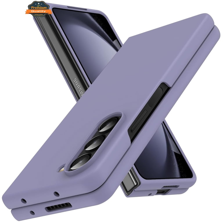 For Samsung Galaxy Z Fold 6 5G Hybrid Thin Slim Premium Hard Plastic Matte Finish Anti-Scratch Full Protection Shockproof Phone Case Cover by Xpression - Purple - Walmart.com For Samsung Galaxy Z Fold 6 5G Hybrid Thin Slim Premium Hard Plastic Matte Finish Anti-Scratch Full Protection Shockproof Phone Case Cover by Xpression - Purple - Walmart.com