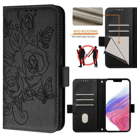 For Samsung Galaxy Z Fold 6 ZFold5 ZFold4 ZFold3 Phone Case Wallet Case with Card Holder Magnetic For Leather Phone Cases