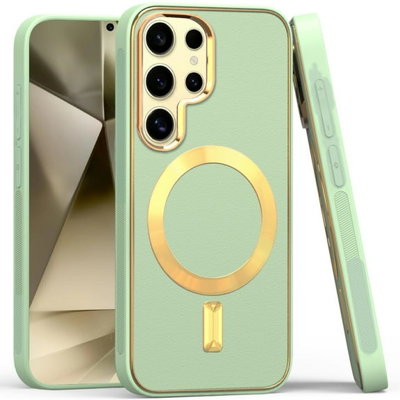For Samsung Galaxy s24 Ultra Ultimate Quality PU Leather Hybrid Case Cover - Teal