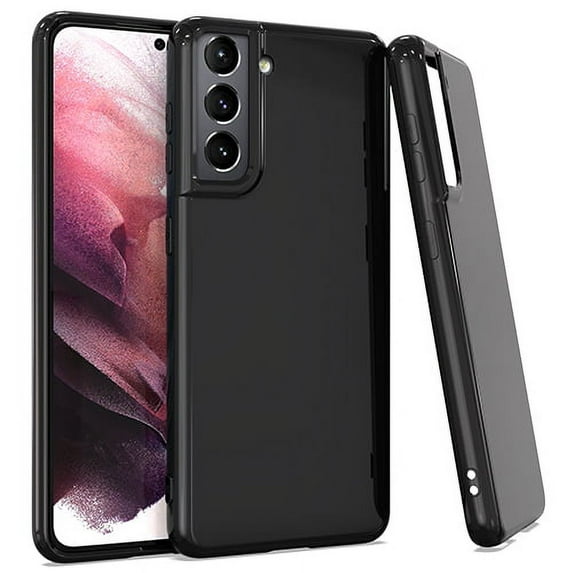 For Samsung S22 Plus Crystal Skin Black