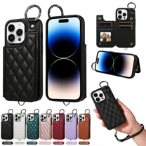 For Samsung S22 Ultra 5G phone case wallet, with card holder, wallet case, leather stand strap, adjustable and detachable phone case
