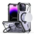 thumbnail image 1 of For Samsung S23 Case Magnetic Circle Rugged Shockproof Ring Stand Phone Cover, 1 of 3