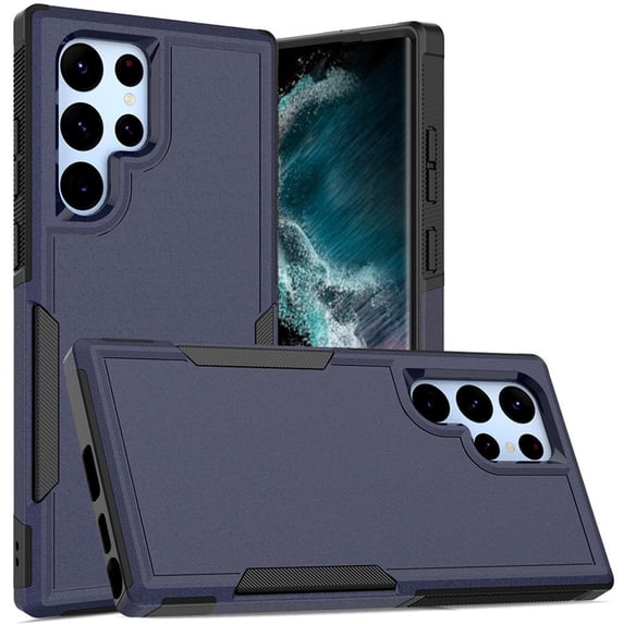 For Samsung S23 Ultra Case Dual Layer Full Protection Shockproof Hybrid Cover