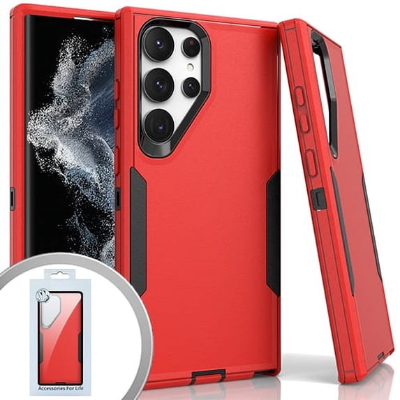 For Samsung S23 Ultra Slim Case 2 Red