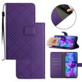 thumbnail image 1 of For Samsung S8 Plus Wallet Case with RFID Blocking Card Slots Holder Premium PU Leather Magnetic Kickstand Shockproof Wrist Strap Removable Flip Protective Cover For Samsung Galaxy S8 Plus, Purple, 1 of 9