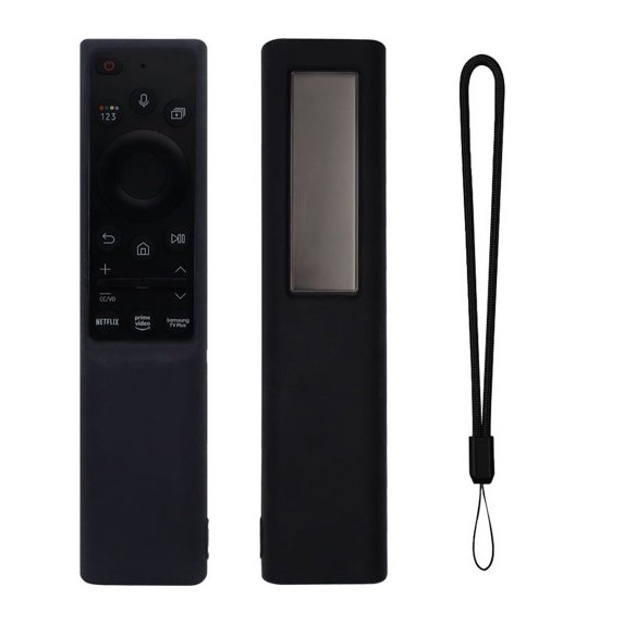 For Samsung TV Smart Voice TV bn59-01357a Solar Remote Control Silicone Protective Cover - black