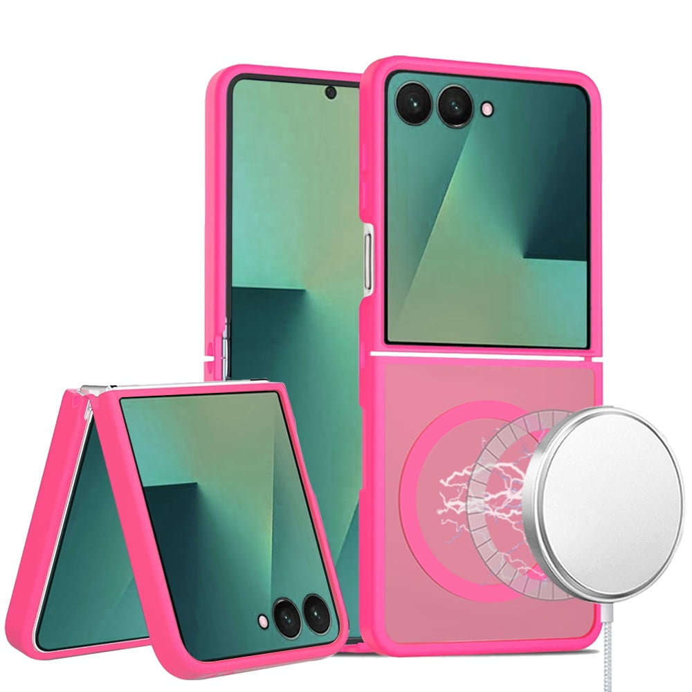 For Samsung Z Flip 7 [Magnetic Circle] Smooth Safe Matte