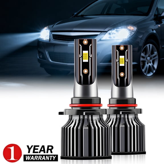 For Saturn Astra 2008-2009 LED Headlight High/Low Beam Bulbs 2Pcs
