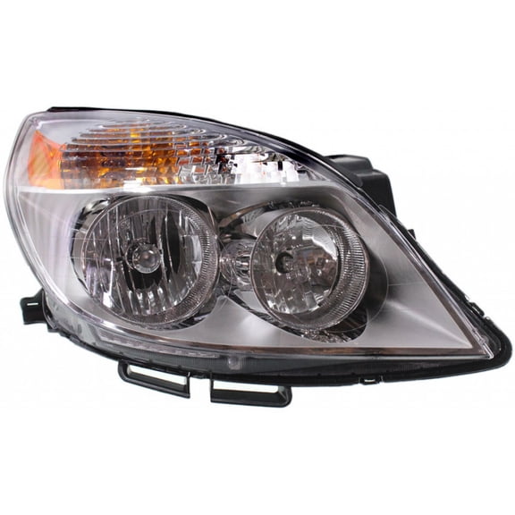 For Saturn Aura Headlight Assembly 2008 2009 Passenger Side w/ Bulbs DOT Certified Replacement for GM2503292