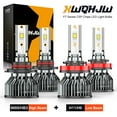 thumbnail image 1 of For Saturn Aura Sedan 2007-2009 4PCs Combo LED Headlight High Low Beam Bulbs Kit, 1 of 8