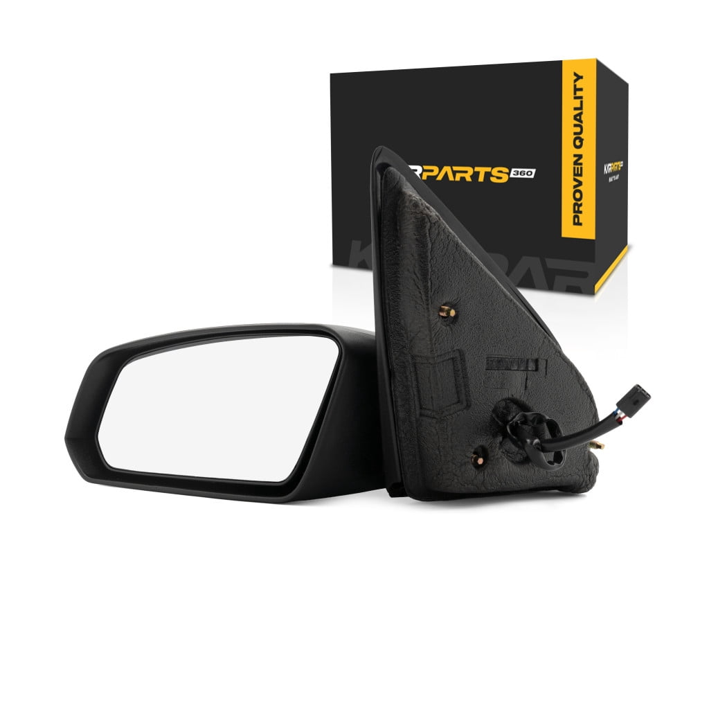 For Saturn Ion 2003 2004 2005 2006 2007 Door Mirror Driver Side | Power | Non-Heated | Textured | Sedan | Replacement For 22726680 | GM1320267