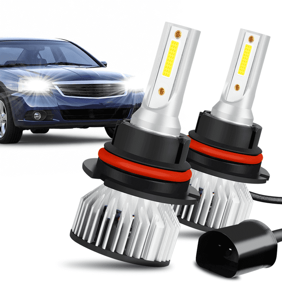 For Saturn Ion 2003-2007 LED Headlight,9007 HB5 High Low Dual Beam LED Headlight Bulbs Kit,2pcs led bulbs