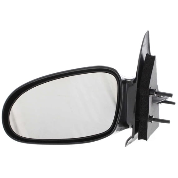 For Saturn SL/SL1/SL2 1996-2002 Door Mirror Driver Side | Power Glass | Paintable | Black | Sedan/Wagon | Replacement For GM1320207 | 21171103