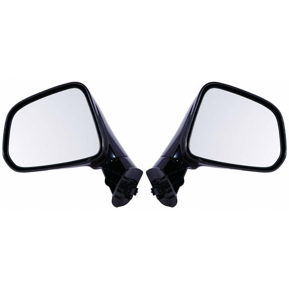 For Saturn Vue Door Mirror 2008 2009 2010 Pair Driver and Passenger Side Unpainted Power Non-Heated GM1320389