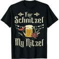 thumbnail image 1 of For Schnitzel My Nitzel Funny Oktoberfest Gift T-Shirt Black Medium, 1 of 4