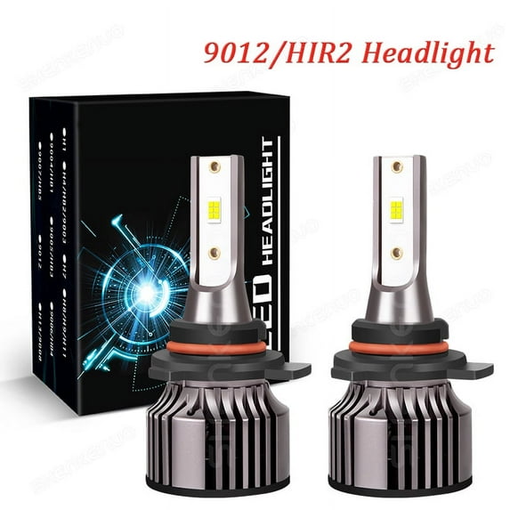 For Scion TC 2014 2015 2016 2pcs 9012 6000K LED Headlight High/Low Beam Bulbs