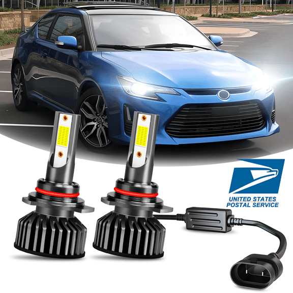 For Scion TC 2014 2015 2016 LED Headlight Bulbs High/Low Beam 6000K White 2pcs
