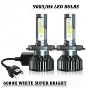 For Scion XB 2004 2005 2006 LED Headlight Bulbs High/Low Beam Kit H4/9003 6000K Cool White