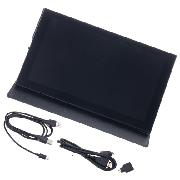 For RPi Screen 7inch Small Monitor 1024x600 Resolution IPS LCD Screen Monitor Secondary Screen Replacement