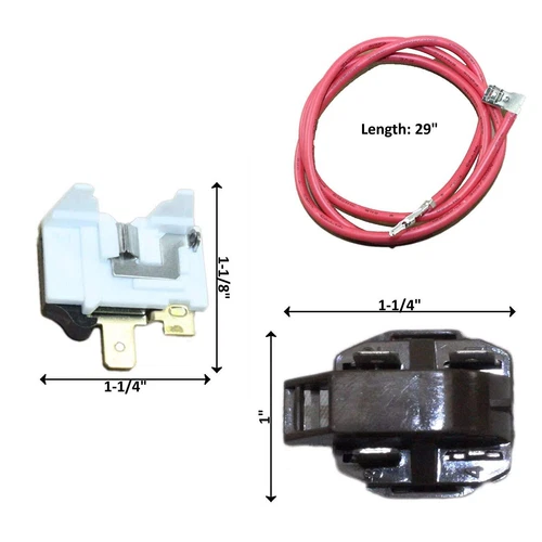 For Sears Kenmore, Elite Refrigerator Relay & Overload Kit Part # Np2748013Z804