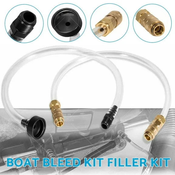 For Seastar Hydraulic Steering Systems Bridge Tube and Hose Bleed Filler Kit